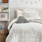 Alternate image 1 for UGG&reg; Casey 3-Piece Full/Queen Comforter Set in Glacier Grey