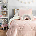 Alternate image 1 for UGG&reg; Casey 2-Piece Twin Comforter Set in Pink