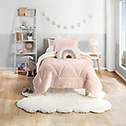 UGG&reg; Casey 3-Piece King Comforter Set in Pink