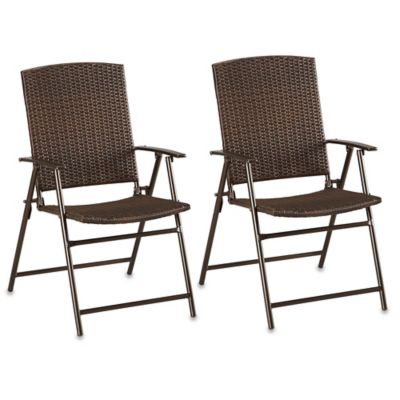 brown folding chairs for sale