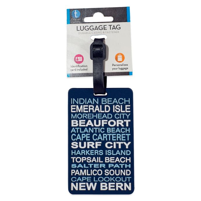 North Carolina Coastal Shore Luggage Tag Bed Bath & Beyond