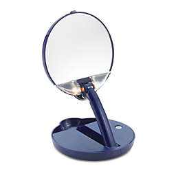 Floxite 15X Mirror Mate™ Lighted Adjustable Compact