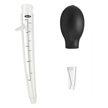 OXO Good Grips&reg; Angled Turkey Baster with Cleaning Brush. View a larger version of this product image.