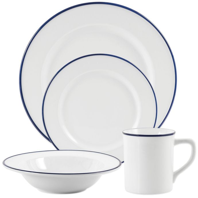 fitz and floyd everyday white dinnerware