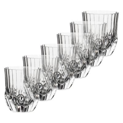 Lorren Home Trends Adagio Double Old Fashioned Glasses (Set of 6)