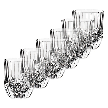 Lorren Home Trends Adagio Double Old Fashioned Glasses (Set of 6). View a larger version of this product image.