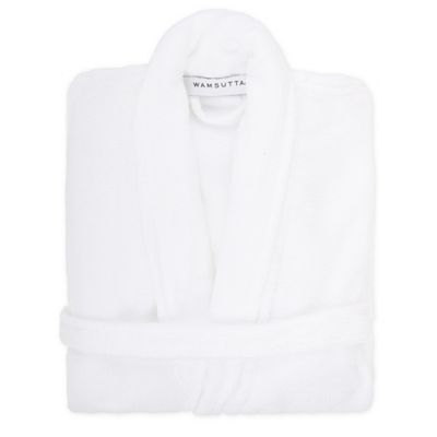 Luxury Fleece Robe In Ivory Bed Bath Beyond