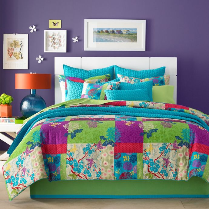 J By J Queen New York Yoko Comforter Set In Apple Bed Bath Beyond