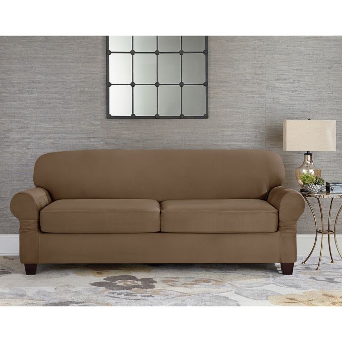 Slipcovers For Sofas With 2 Seat Cushions Velcromag