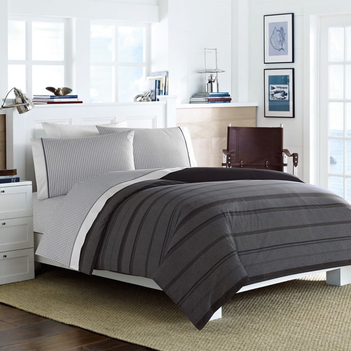 Nautica Sebec Comforter Set In Grey Bed Bath Beyond