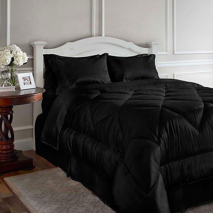 black comforter sets queen