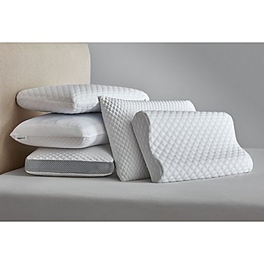 Therapedic&reg; TruCool&reg; Memory Foam Side Sleeper Pillow. View a larger version of this product image.