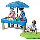 Alternate image 1 for Step2&reg; Cascading Cove Water Table with Umbrella