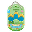 Alternate image 3 for green sprouts&reg; 2-Pack Silicone Everyday Teethers - Aqua Set