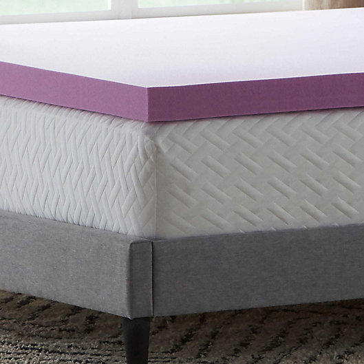 Alternate image 1 for Dream Collection™ by LUCID® 3-Inch Lavender Infused Foam Mattress Topper