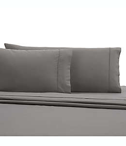 Fundas estándar de algodón egipcio para almohadas Wamsutta® de 350 hilos color gris