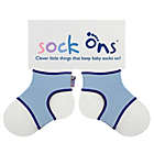 Alternate image 0 for Sock Ons&reg; Size 0-6M Classic Socks in Baby Blue