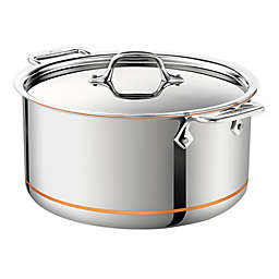 All-Clad Copper Core® 8 qt. Stainless Steel Covered Stock Pot