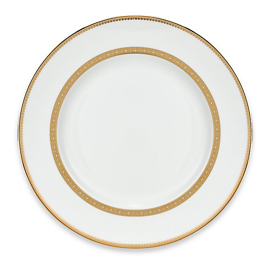 Alternate image 1 for Vera Wang Wedgwood® Lace Gold Dinner Plate