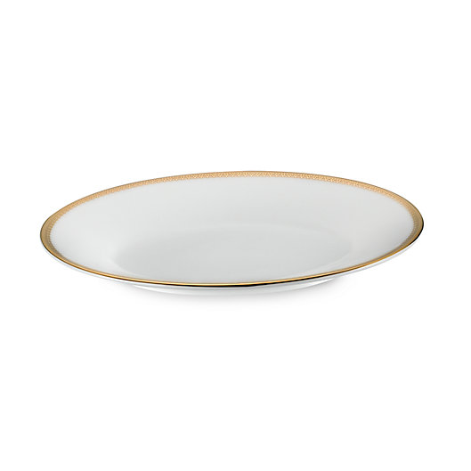 Alternate image 1 for Vera Wang Wedgwood® Lace Gold Gravy Stand