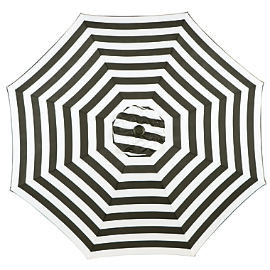 W Home&trade; 9-Foot Striped Cabana Umbrella. View a larger version of this product image.