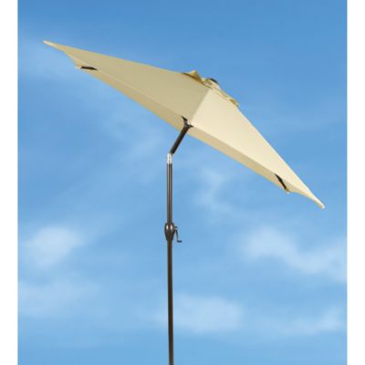 Destination Summer 7.5-Foot Round Aluminum Tilt Market Umbrella
