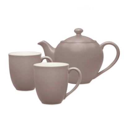 Noritake&reg; Colorwave 3-Piece Tea for Two Set in Clay