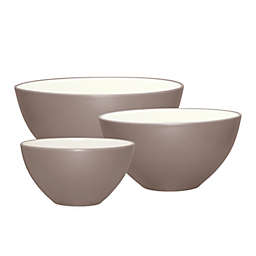 Noritake® Colorwave 3-Piece Mixing Bowl Set in Clay