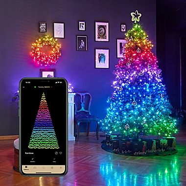 Twinkly 400-Light RGB LED Bluetooth&reg; String Light Set. View a larger version of this product image.