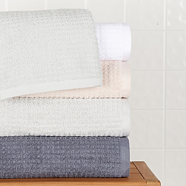 Haven&trade; Organic Cotton Textured Terry Bath Towel Collection. View a larger version of this product image.