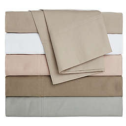 Nestwell™ Pure Earth Organic Cotton 300-Thread-Count Twin Sheet Set in Dark Forest