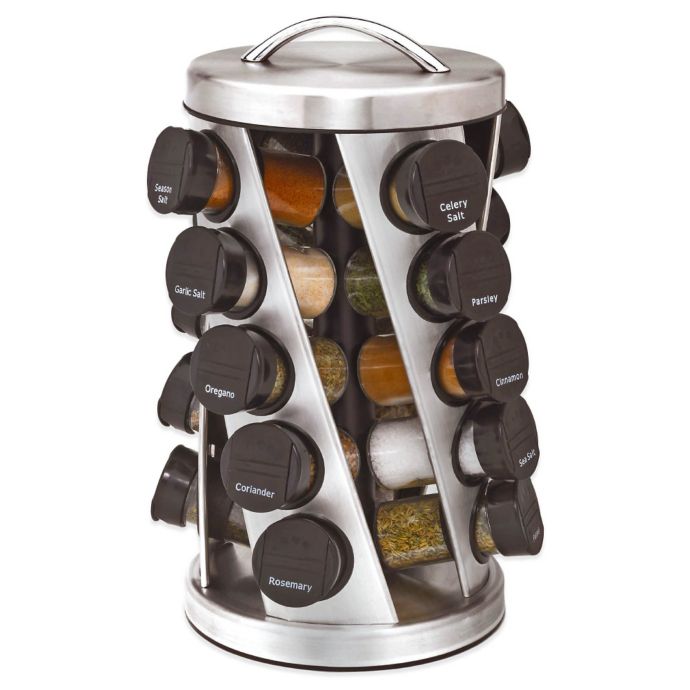 Kamenstein® 20Jar Twist Spice Rack Bed Bath and Beyond Canada