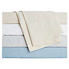 Alternate image 1 for Nestwell&trade; Washed Cotton Percale 180-Thread-Count Queen Sheet Set in Lunar Rock