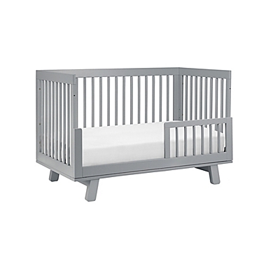 Babyletto Hudson 3-in-1 Convertible Crib in Grey. View a larger version of this product image.