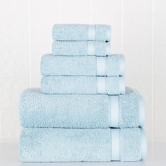 Alternate image 1 for Nestwell™ Hygro Cotton Solid 6-Piece Towel Set