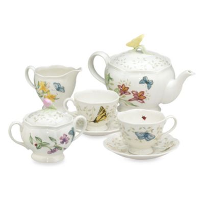 tea set for bath