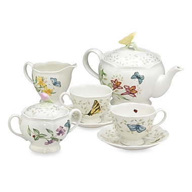 Lenox&reg; Butterfly Meadow&reg; 7-Piece Tea Set. View a larger version of this product image.
