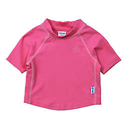 i play.® by green sprouts® Size 3T Short Sleeve Rashguard Shirt in Hot Pink