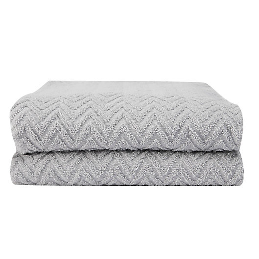 Alternate image 1 for Simply Essential™ Cotton 2-Piece Bath Towel Set