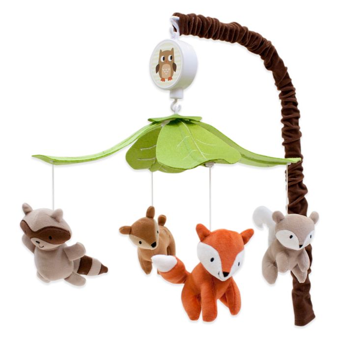 Lambs Ivy Woodland Tales Musical Mobile Bed Bath And Beyond