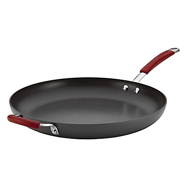 Rachael Ray Cucina 14-Inch Skillet with Helper Handle. View a larger version of this product image.