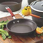 Alternate image 3 for Rachael Ray Cucina Twin-Pack Skillet Set in Grey/Cranberry