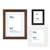 Simply Essential&trade; Gallery Matted Wood Picture Frame