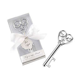Kate Aspen® Simply Elegant Key To My Heart Bottle Opener