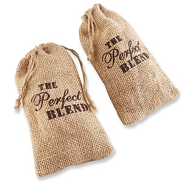 Kate Aspen&reg; The Perfect Blend Burlap Bags (Set of 12). View a larger version of this product image.