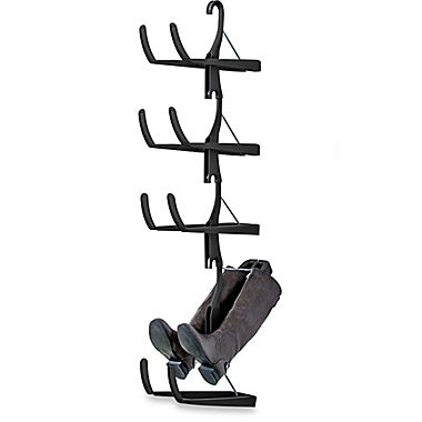 Boot Butler Boot Rack, Organizer & Shaper in Black/Chrome. View a larger version of this product image.