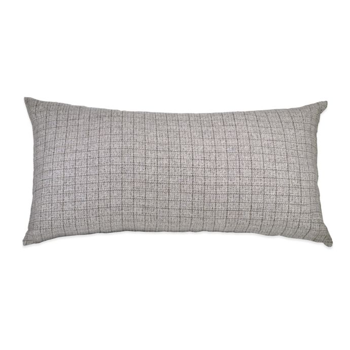 DKNY Frequency Oblong Throw Pillow in Grey Bed Bath & Beyond