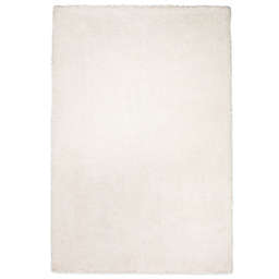 KAS Bliss Solid Shag 3-Foot 3-Inch x 5-Foot 3-Inch Rug in Ivory