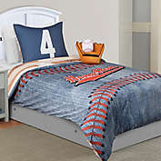 All Star Reversible Twin 6-Piece Comforter Set in Blue