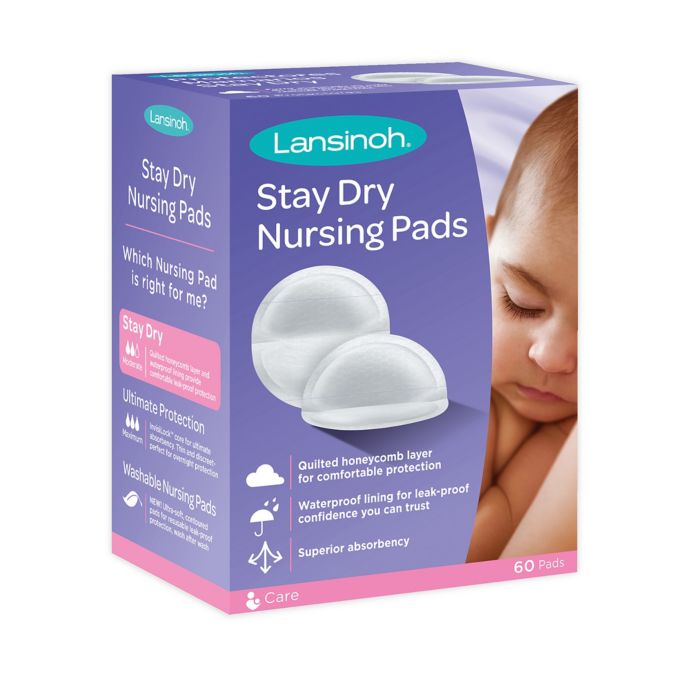 Lansinoh® 60Count Disposable Nursing Pads buybuy BABY